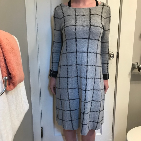 adrienne vittadini sweater dress